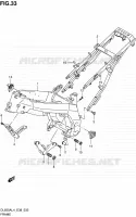 FRAME for Suzuki V-STROM 650 2014