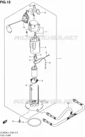 FUEL PUMP for Suzuki V-STROM 650 2014