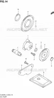 OIL PUMP for Suzuki V-STROM 650 2014