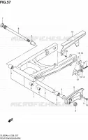 SWINGARM for Suzuki V-STROM 650 2014