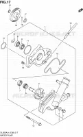 WATER PUMP for Suzuki V-STROM 650 2014