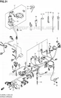 WIRING HARNESS for Suzuki V-STROM 650 2014