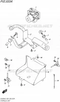 ABS SYSTEM for Suzuki V-STROM 650 2016