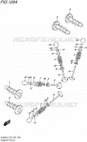 CAMSHAFT   VALVES for Suzuki V-STROM 650 2016