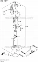 FUEL PUMP for Suzuki V-STROM 650 2016