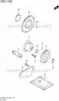 OIL PUMP for Suzuki V-STROM 650 2016