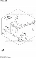 OPTIONS (CENTER STAND SET) for Suzuki V-STROM 650 2016