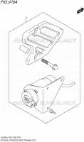 OPTIONS (POWER SOURCE TERMINAL SET) for Suzuki V-STROM 650 2016