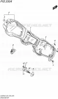 SPEEDOMETER (DL650AL6 E28) for Suzuki V-STROM 650 2016