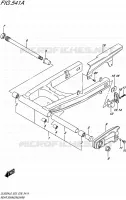 SWINGARM for Suzuki V-STROM 650 2016