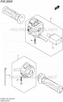SWITCHES for Suzuki V-STROM 650 2016