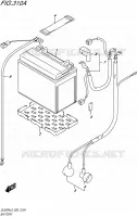 BATTERY for Suzuki V-STROM 650 2016