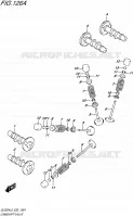 CAMSHAFT   VALVES for Suzuki V-STROM 650 2016