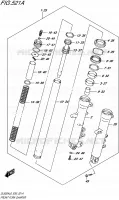 FRONT FORK for Suzuki V-STROM 650 2016