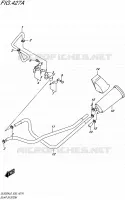 FUEL EVAP SYSTEM for Suzuki V-STROM 650 2016