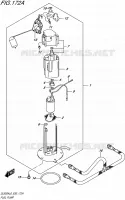FUEL PUMP for Suzuki V-STROM 650 2016