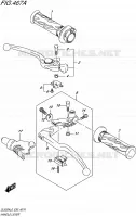 HANDGRIPS   LEVERS  for Suzuki V-STROM 650 2016