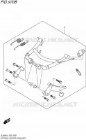 OPTIONS (CENTER STAND SET) for Suzuki V-STROM 650 2016
