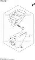 OPTIONS (POWER SOURCE TERMINAL SET) for Suzuki V-STROM 650 2016