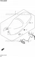 SEAT for Suzuki V-STROM 650 2016