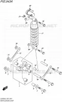 SHOCK ABSORBER LINKAGE for Suzuki V-STROM 650 2016
