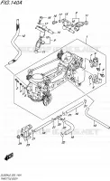 THROTTLE BODY for Suzuki V-STROM 650 2016
