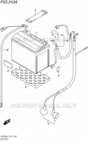 BATTERY for Suzuki V-STROM 650 2016