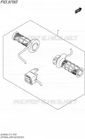 OPTIONS (GRIP HEATER SET) for Suzuki V-STROM 650 2016