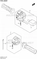 SWITCHES for Suzuki V-STROM 650 2016