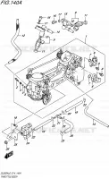 THROTTLE BODY for Suzuki V-STROM 650 2016