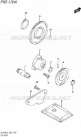 OIL PUMP for Suzuki V-STROM 650 2016