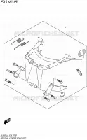 OPTIONS (CENTER STAND SET) for Suzuki V-STROM 650 2016
