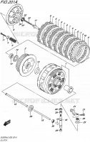 CLUTCH for Suzuki V-STROM 650 2016