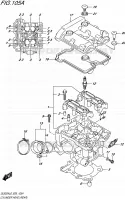 CYLINDER HEAD (REAR) for Suzuki V-STROM 650 2016