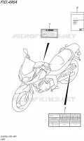 LABEL for Suzuki V-STROM 650 2016