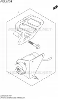 OPTIONS (POWER SOURCE TERMINAL SET) for Suzuki V-STROM 650 2016