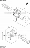 SWITCHES for Suzuki V-STROM 650 2016
