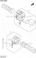 SWITCHES for Suzuki V-STROM 650 2016