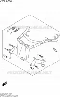 OPTIONS (CENTER STAND SET) for Suzuki V-STROM 650 2016