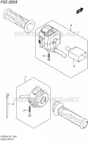 SWITCHES for Suzuki V-STROM 650 2016