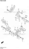 FOOTREST for Suzuki DR 650 2015
