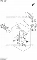 LEFT LEVER   HANDGRIP for Suzuki DR 650 2015