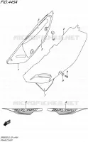 REAR FAIRING for Suzuki DR 650 2015