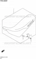 SEAT for Suzuki DR 650 2015