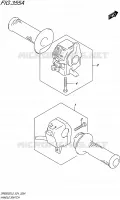 SWITCHES for Suzuki DR 650 2015