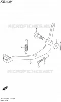 BRAKE PEDAL for Suzuki DR-Z 125 2016