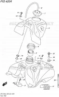 FUEL TANK for Suzuki DR-Z 125 2016