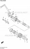 KICK STARTER for Suzuki DR-Z 125 2016