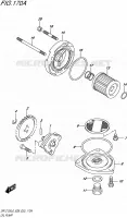 OIL PUMP for Suzuki DR-Z 125 2016
