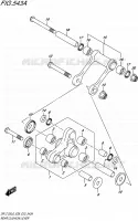 SHOCK ABSORBER LINKAGE for Suzuki DR-Z 125 2016